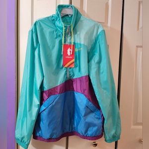 Teca Mira half-zip windbreaker